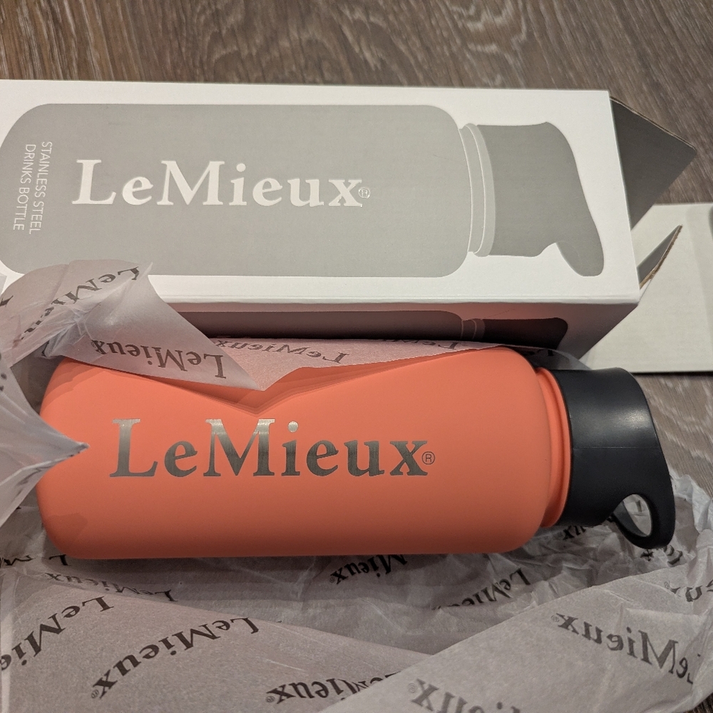 LeMieux Stainless Steel Drink Bottle in Apricot